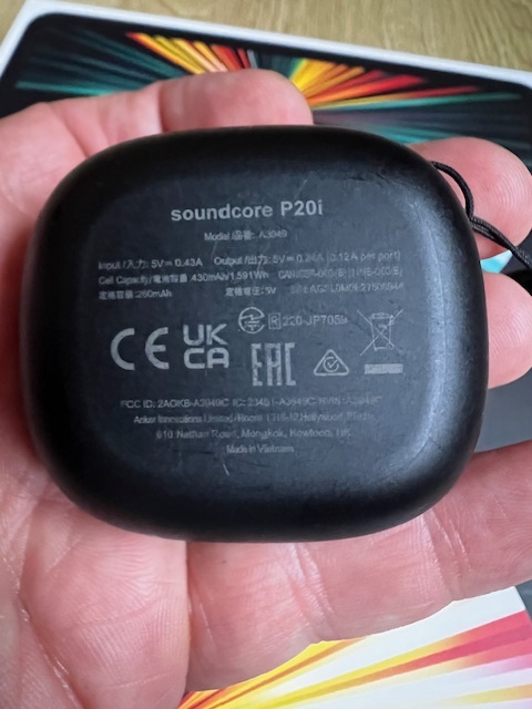 Skutočné mini bezdrôtové slúchadlá s basmi P2 Mini - 7