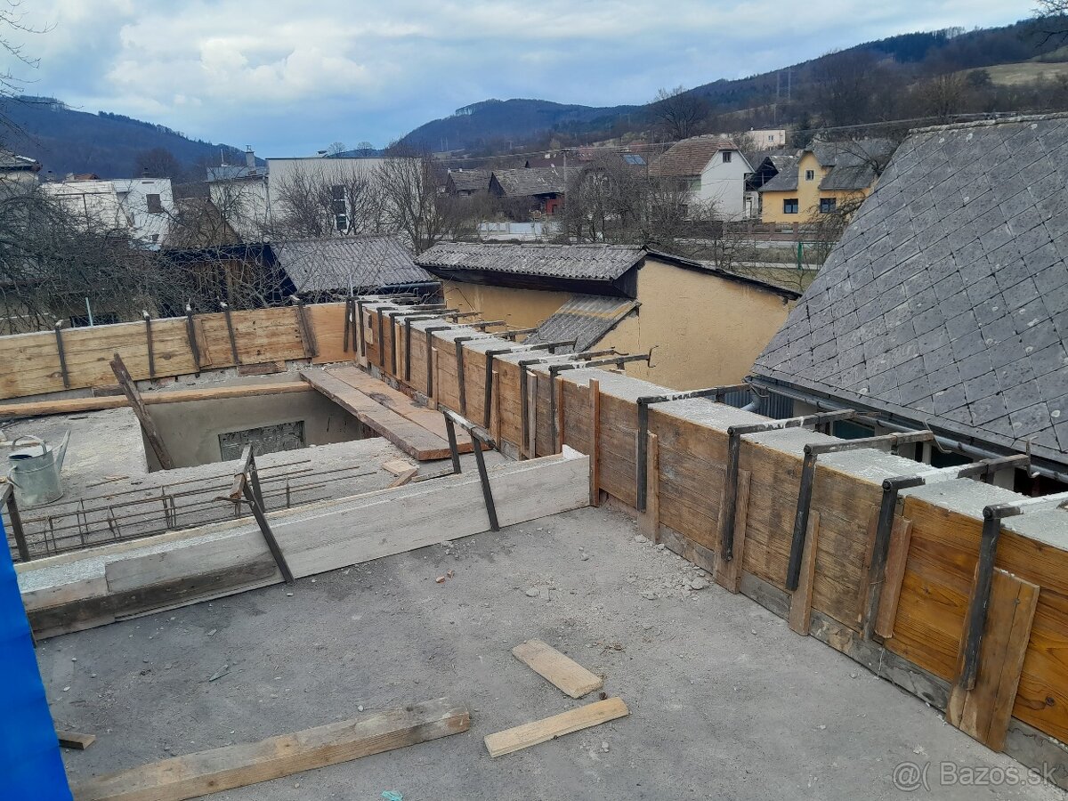 Šalovacie svorky, doka dosky, stropné debnenie - 7