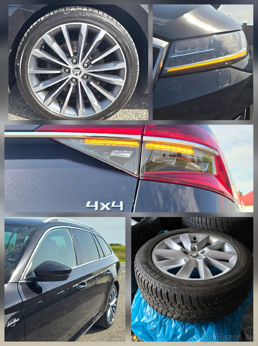 ✅️ŠKODA SUPERB COMBI L&K 4x4 2.0.TDI 147KW,ŤAŽNÉ,WEBASTO✅️ - 7