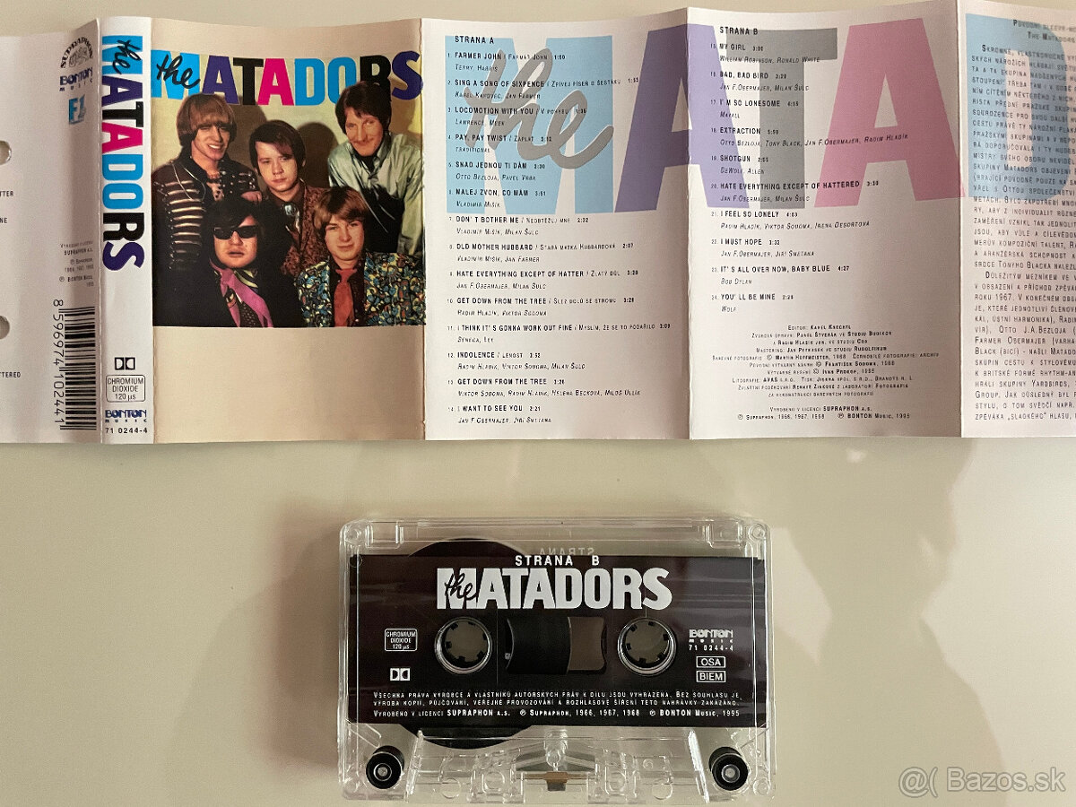 MC kazety čítaj zoznam - 7