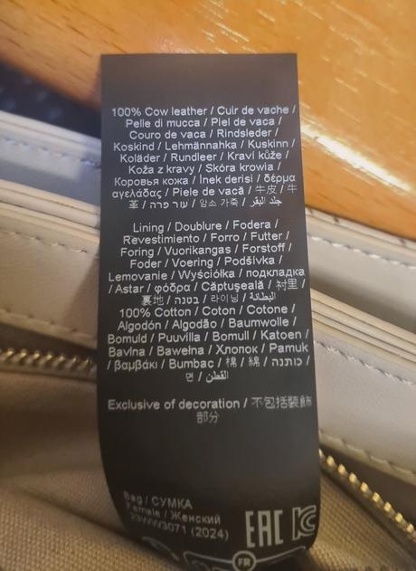 Karl Lagerfeld kožená kabelka - celkom nová, originál - 7