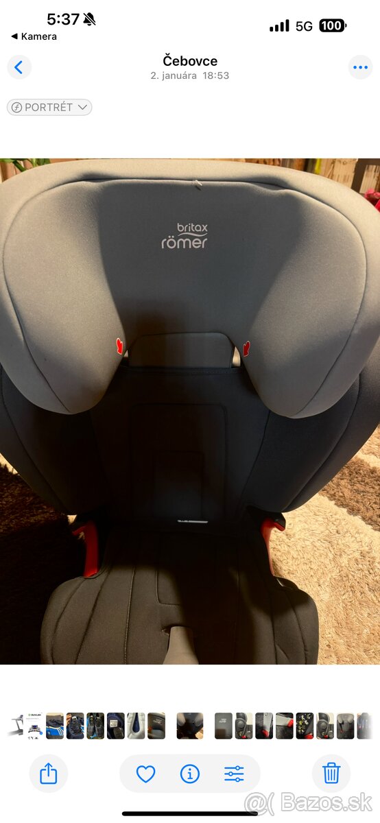 Römer Britax autosedacka - 7