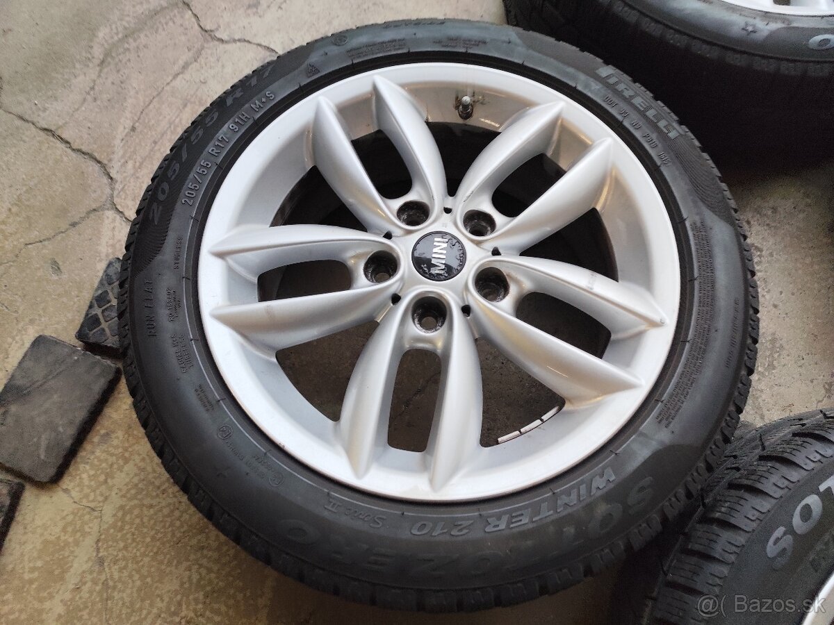 Mini sada alu+pneu 205/55 17" - 7