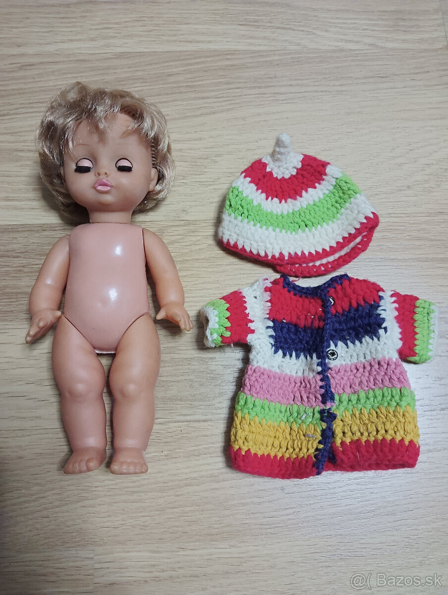 RETRO STARÉ HRAČKY - 2x PES, 6x PANENKA, ATD. - 7