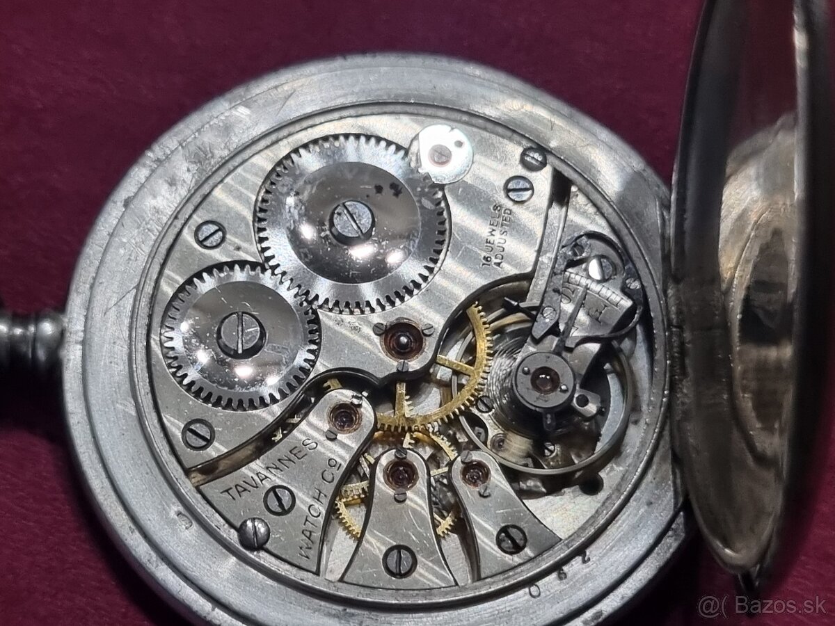 Trojplášťové vreckové hodinky. - 7