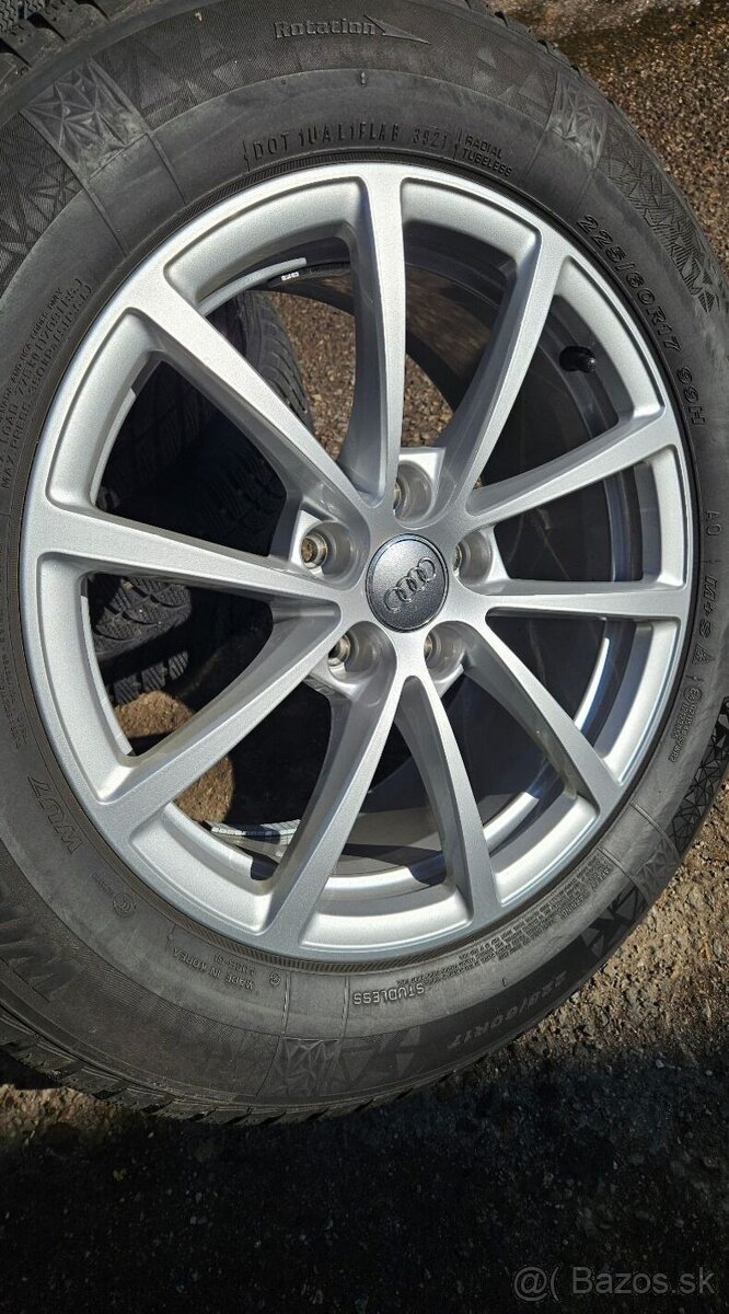 Alu kola originál Audi A4 / A6 C8 R17" Prodám - 7
