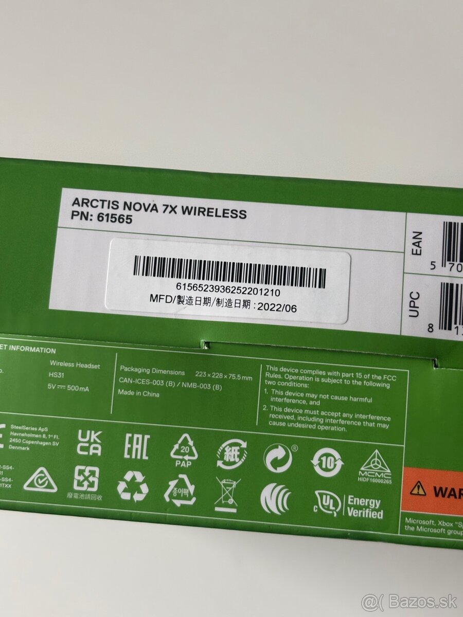 Steelseries Arctis Nova 7X wireless - 7