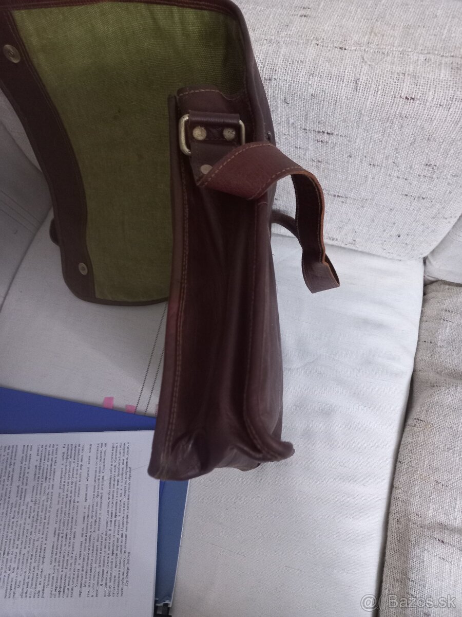 Kvalitna kozena kabelka - na doklady. notebook - 7