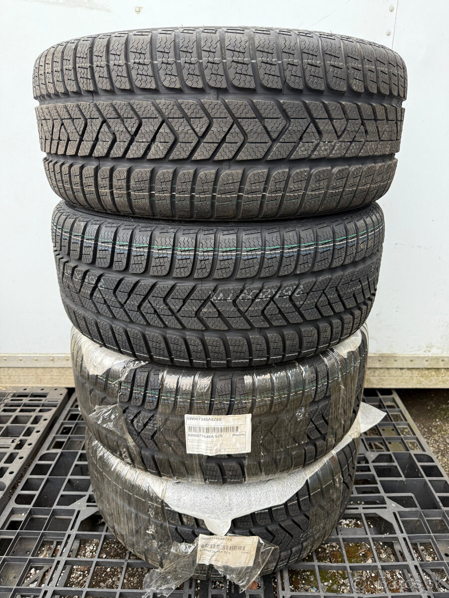 PREDÁM úplne NOVÚ sadu 18" ALU disky AUDI + nové zimné pneu - 7