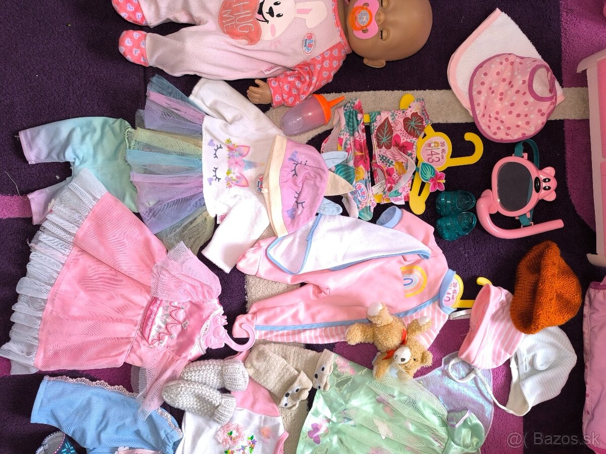 Baby born 43 cm + príslušenstvo - 7