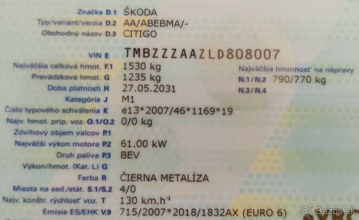 elektro Skoda Citigo e iV Style - 7