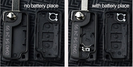 Obal kľúča Peugeot Citroen - 7