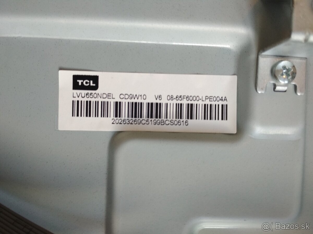 Rozpredám TV TCL 65DP600 - 7