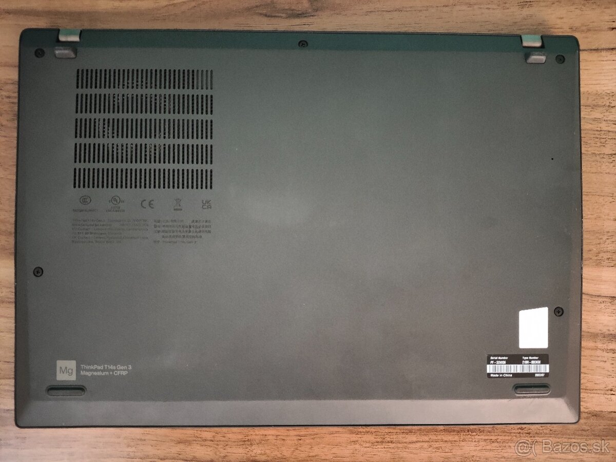 ThinkPad T14s Gen 3 | i5 • 8GB • 256GB SSD - 7