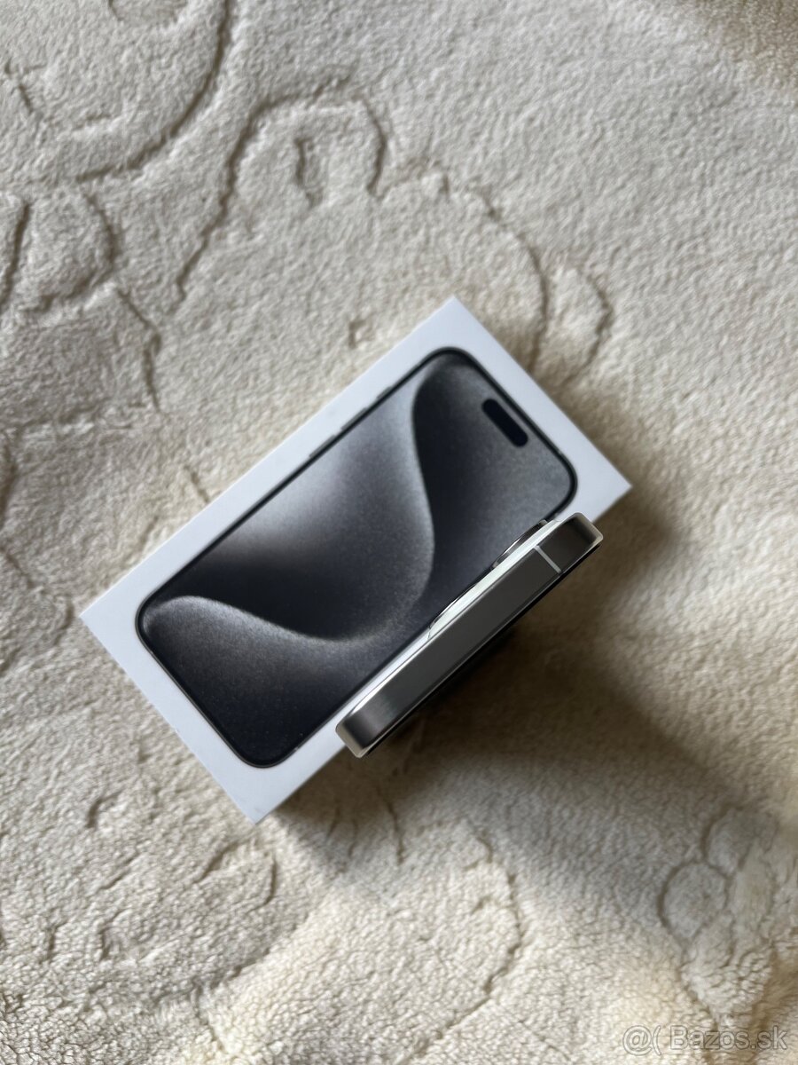 iPhone 15 Pro 128GB Natural TItanium. Ako nový - 7