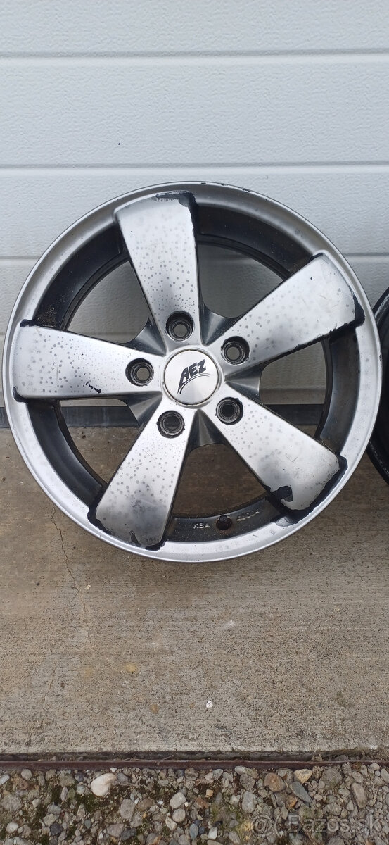 Predám ALU DISKY od výrobcu AEZ 5x114,3 r15 - 7