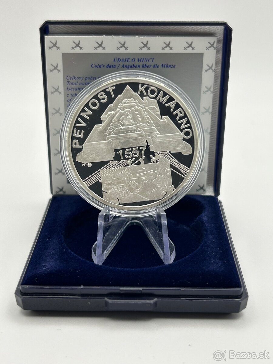 500 sk 1997 Pieniny proof investičné striebro - 7