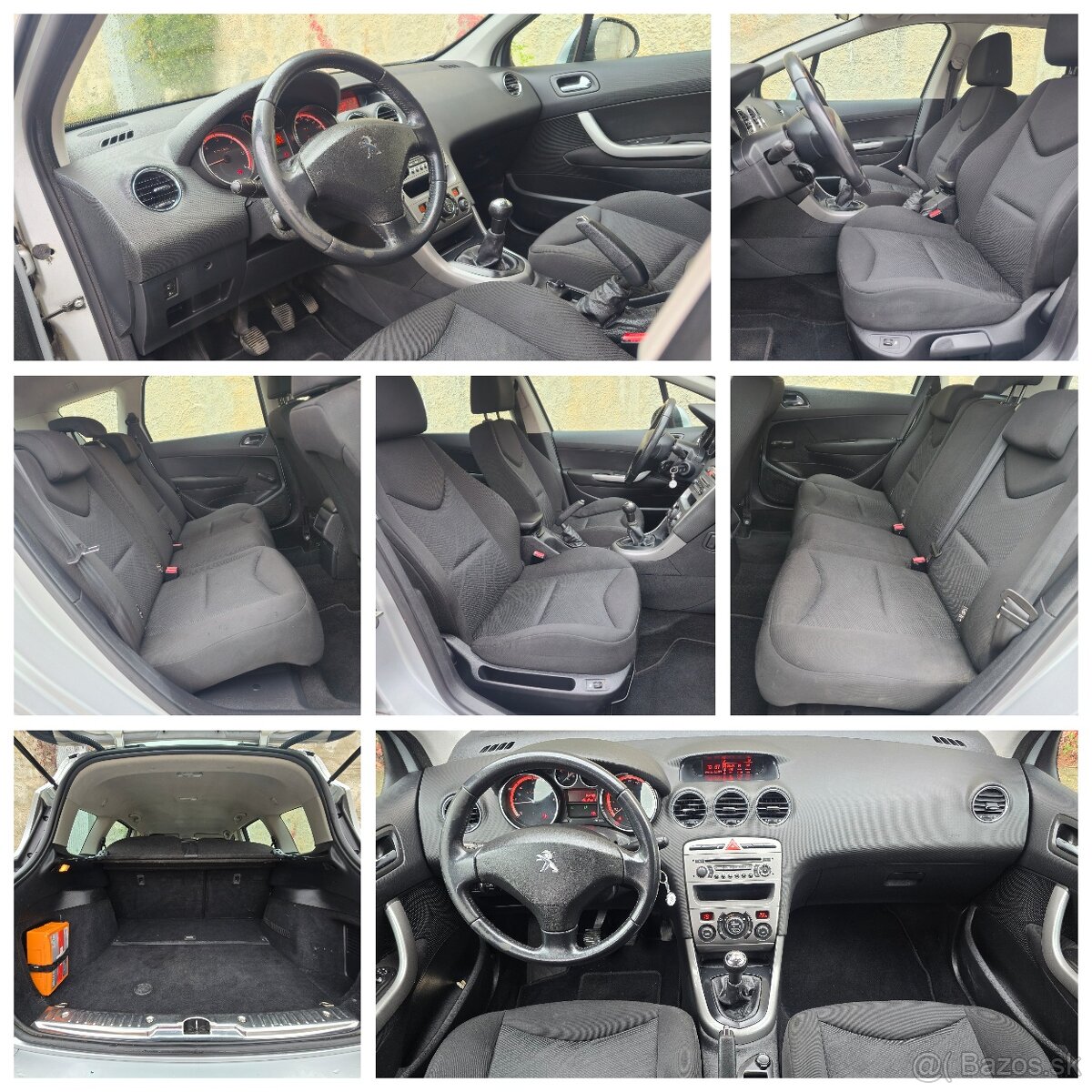 Peugeot 308sw 1.6hdi 68kw-kúpené na Slovensku-2013 - 7
