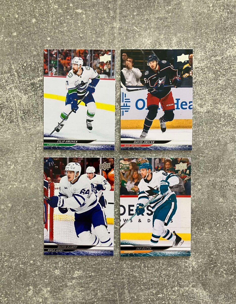 Hokejové kartičky / karty - Češi v NHL - 7