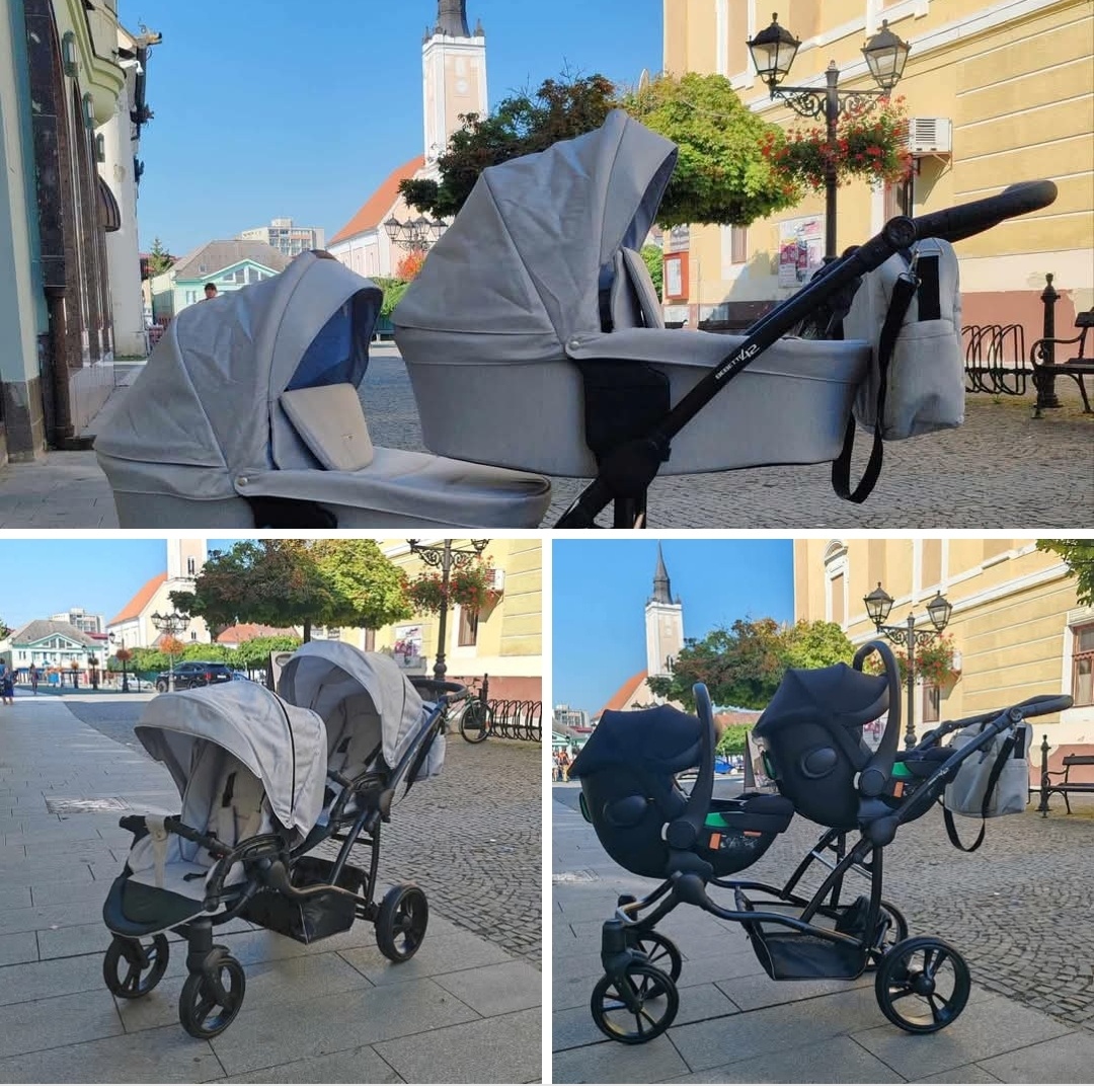 Kočík pre dvojičky Bebetto 42 - 7