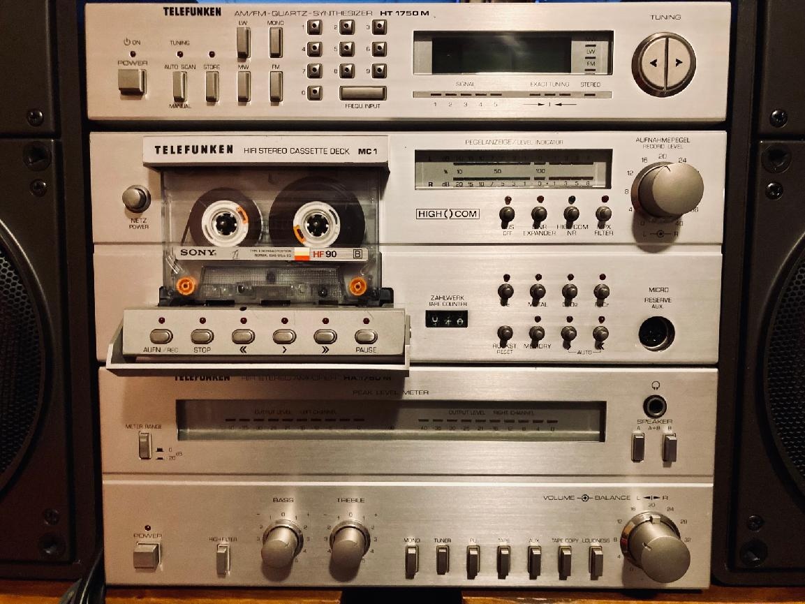 Telefunken vintage hifi věž - 7