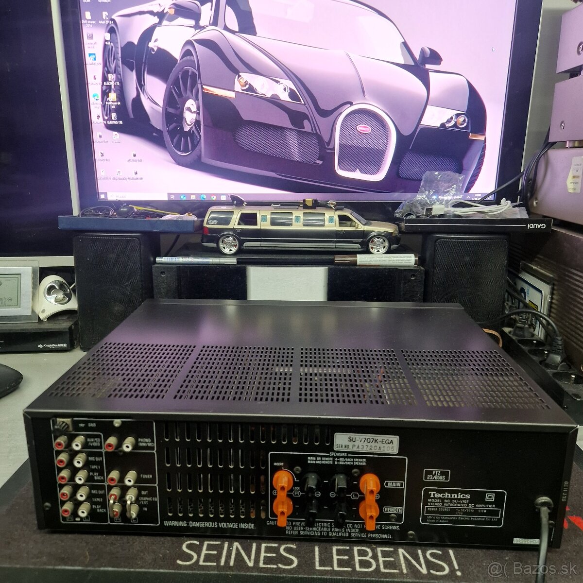 TECHNICS SU-V707...integrovaný stereo zosilovač... - 7