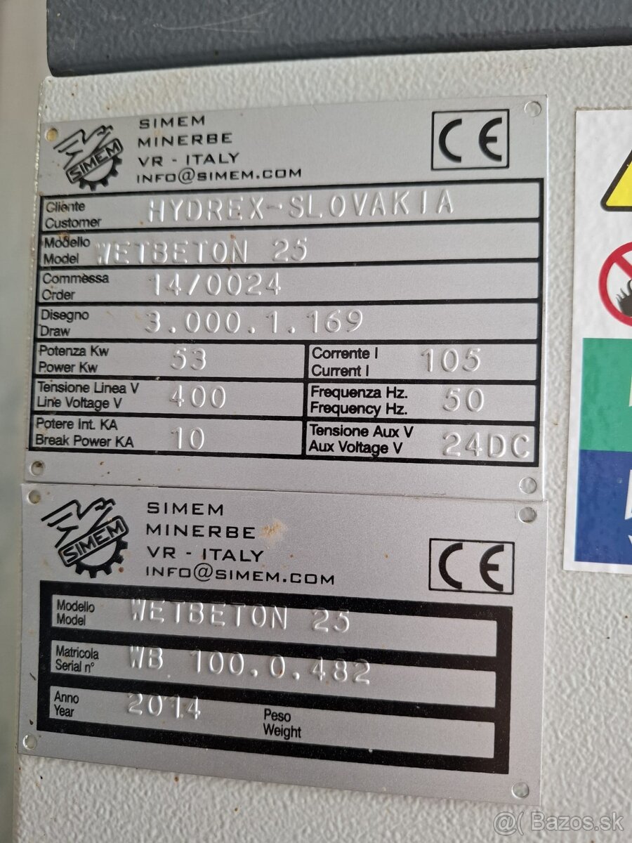 SIMEM WETBETON 25 - 7