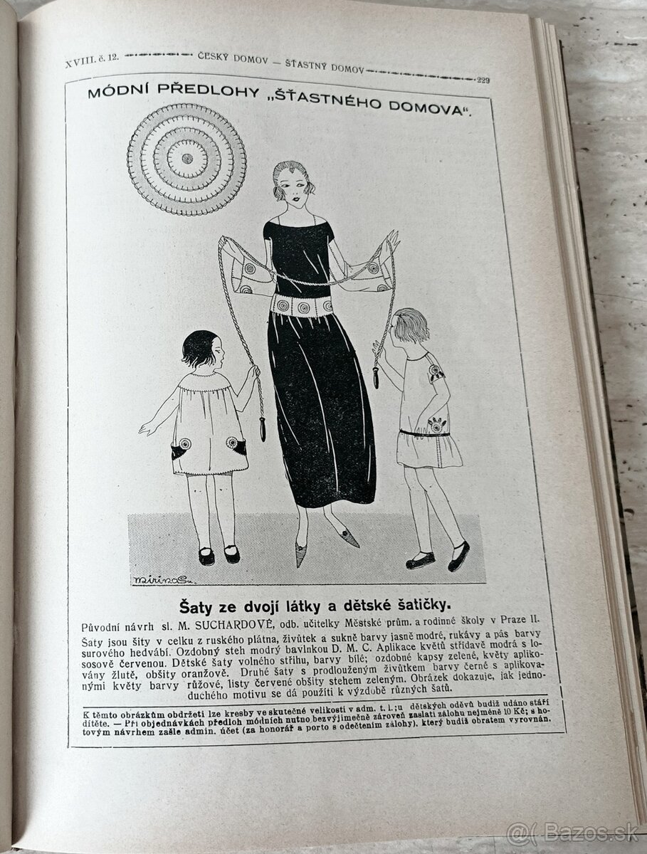 Časopisy Šťastný domov, dva kompletní ročníky 1923 a 1924 - 7