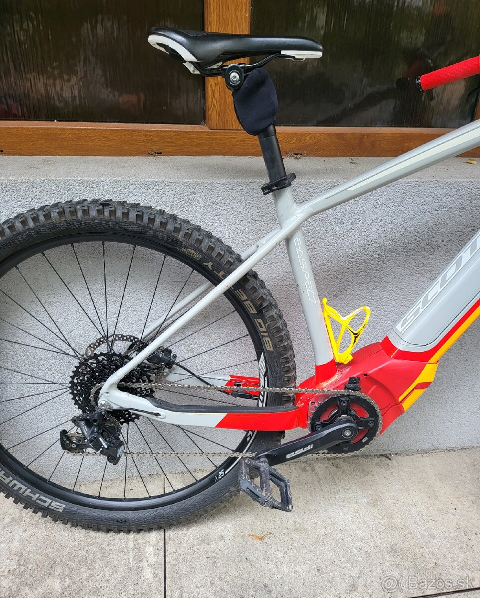 Ebike SCOTT E-ASPECT 20 SILVER/RED - 7