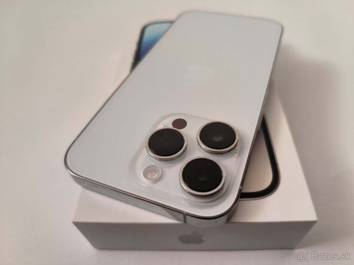 apple iphone 14 PRO 128gb Silver / Batéria 100% - 7