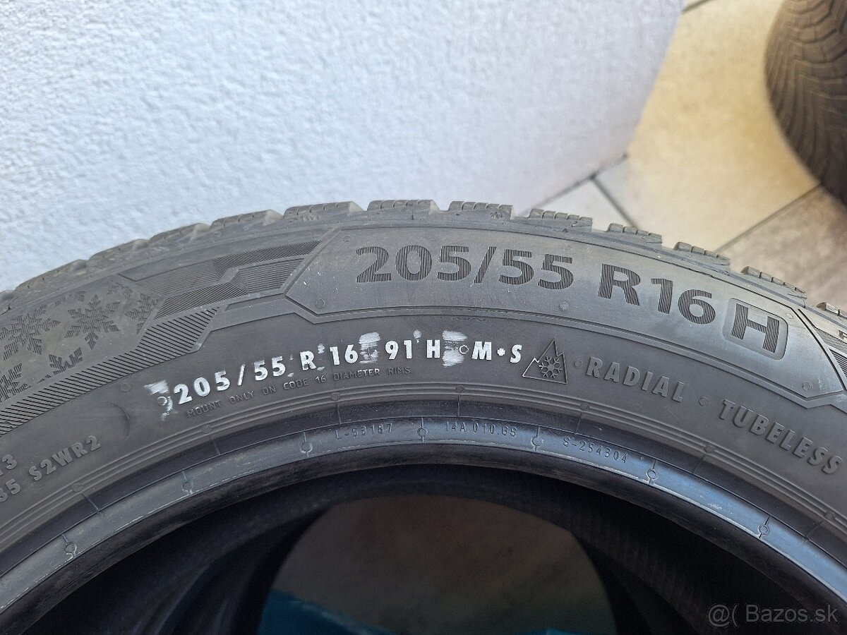 Predam zimne pneumatiky 205/55/16 - 7