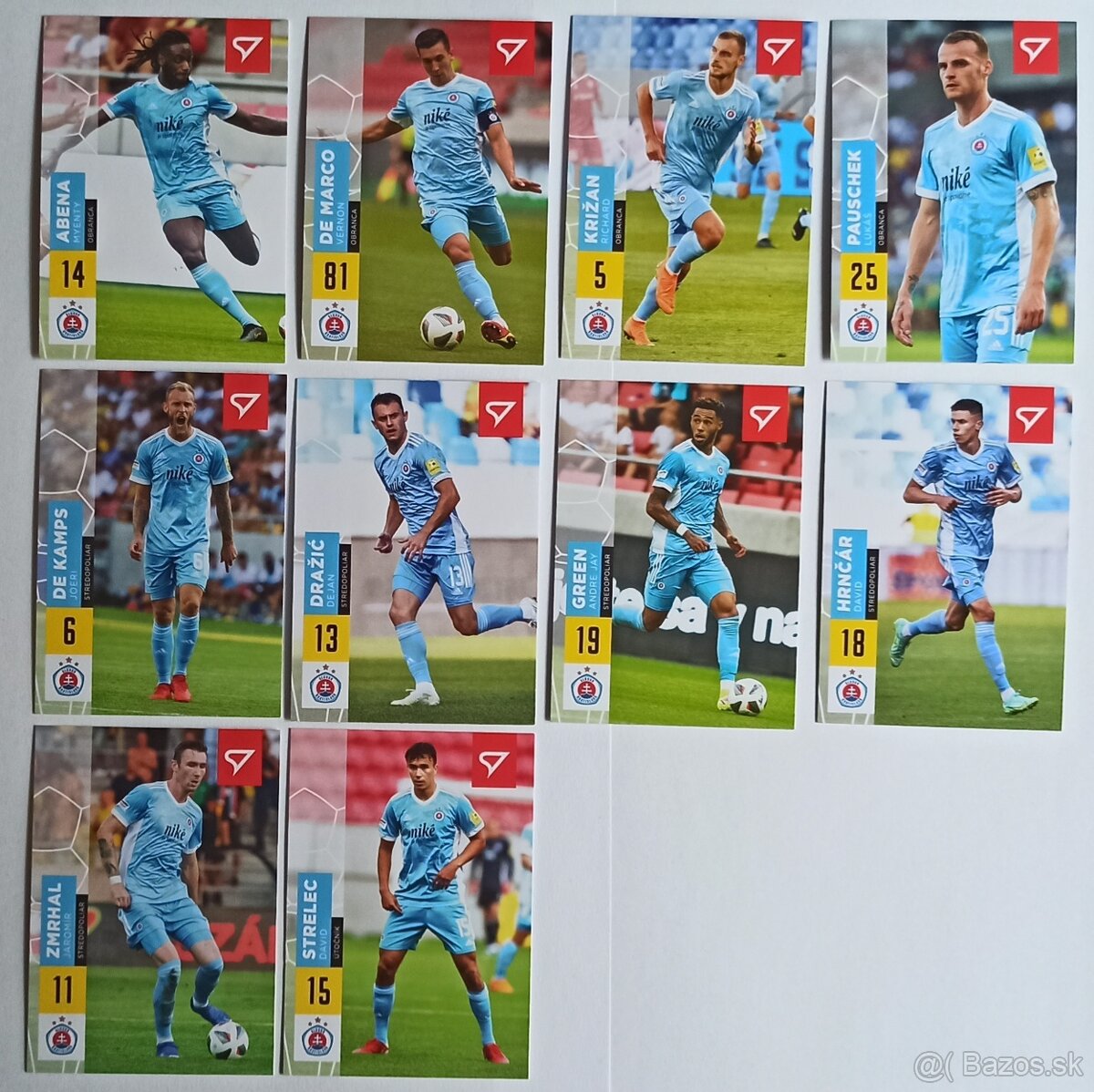 Futbalové kartičky - 7