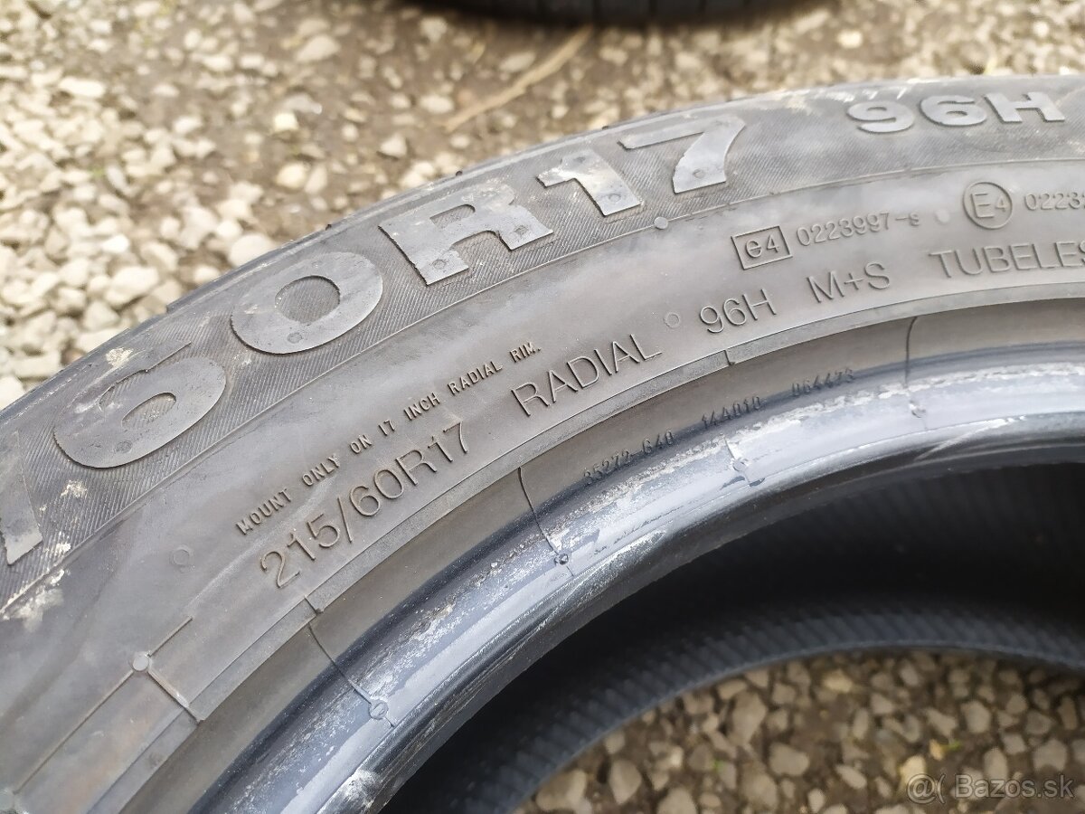 Zimné gumy 215/60 R17 Continental 4ks - 7