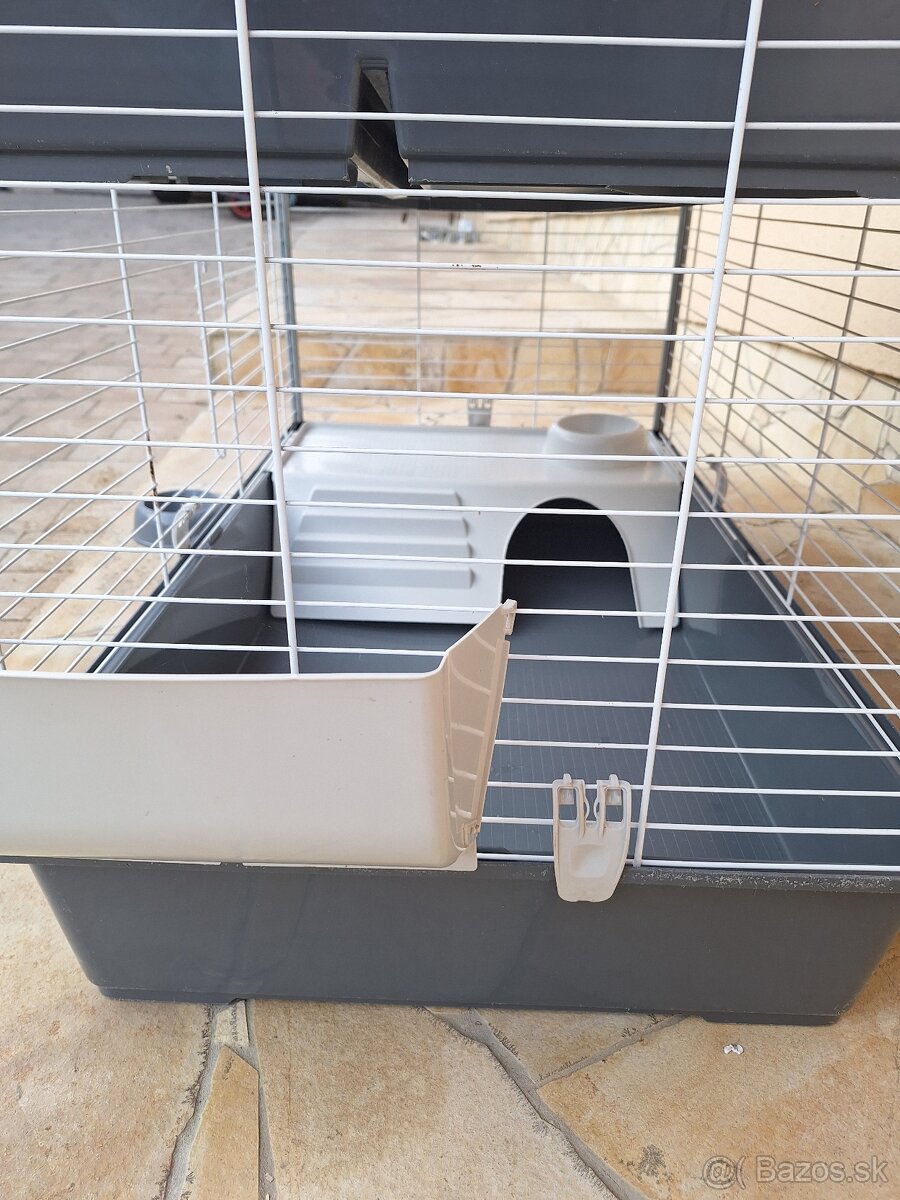 2-poschodová klietka pre morča/ zajaca - 7