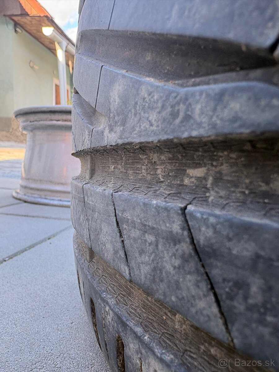 Originál disky AUDI + 2x pneu 225/45 R17 - 7