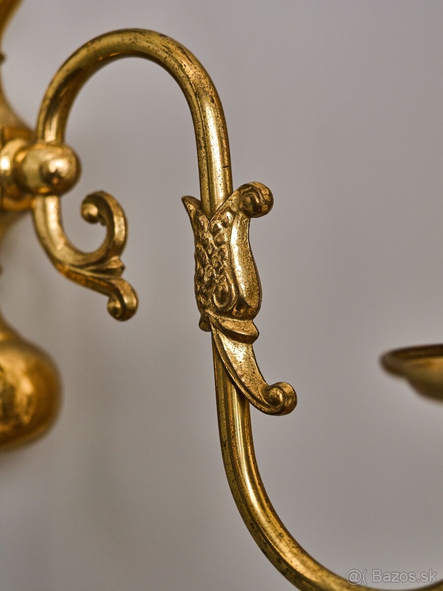 Holandská nástenná lampa / aplika - 7