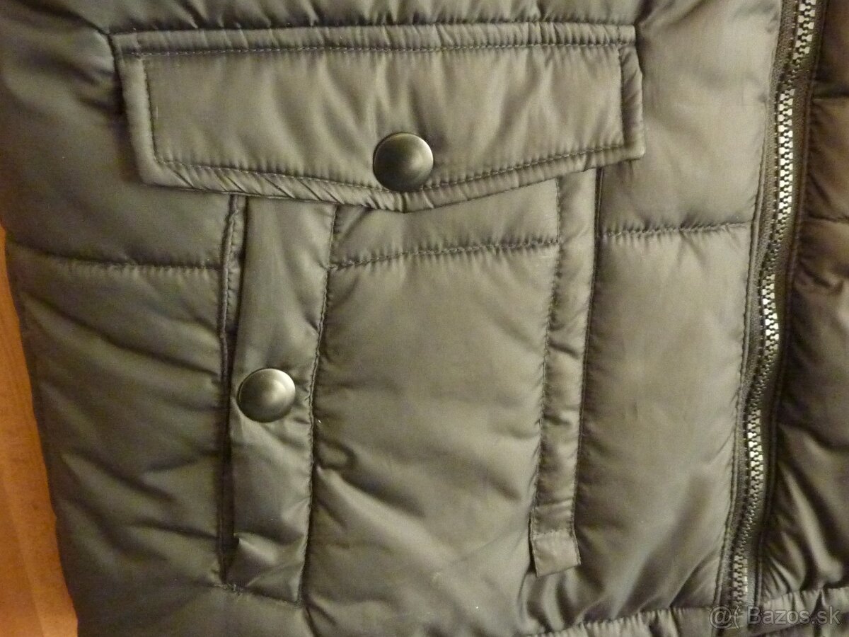 F&F- pánska zimná bunda bez rukávov - 7