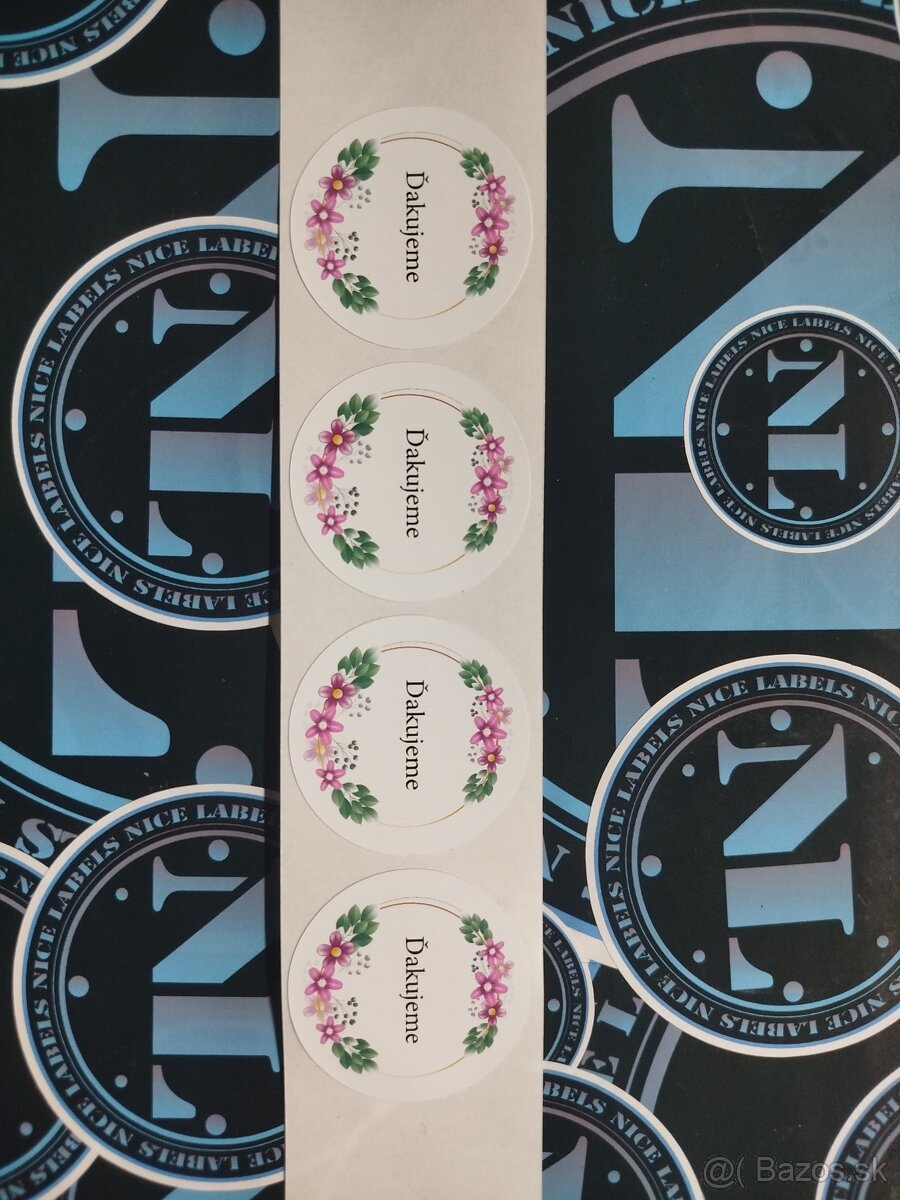 Nálepky samolepky na predaj - 7