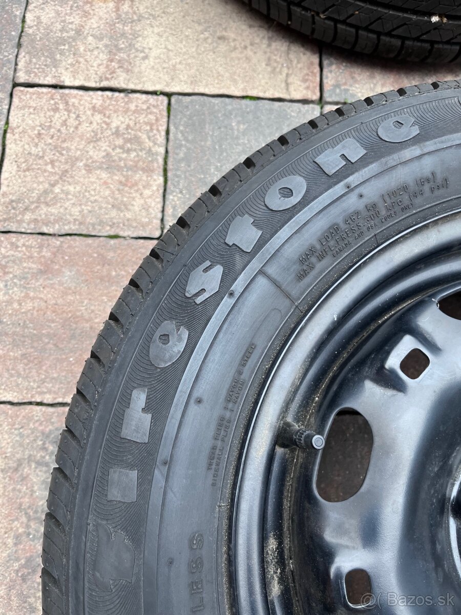 Orig. plechové disky Škoda R14, 5x100 - 7