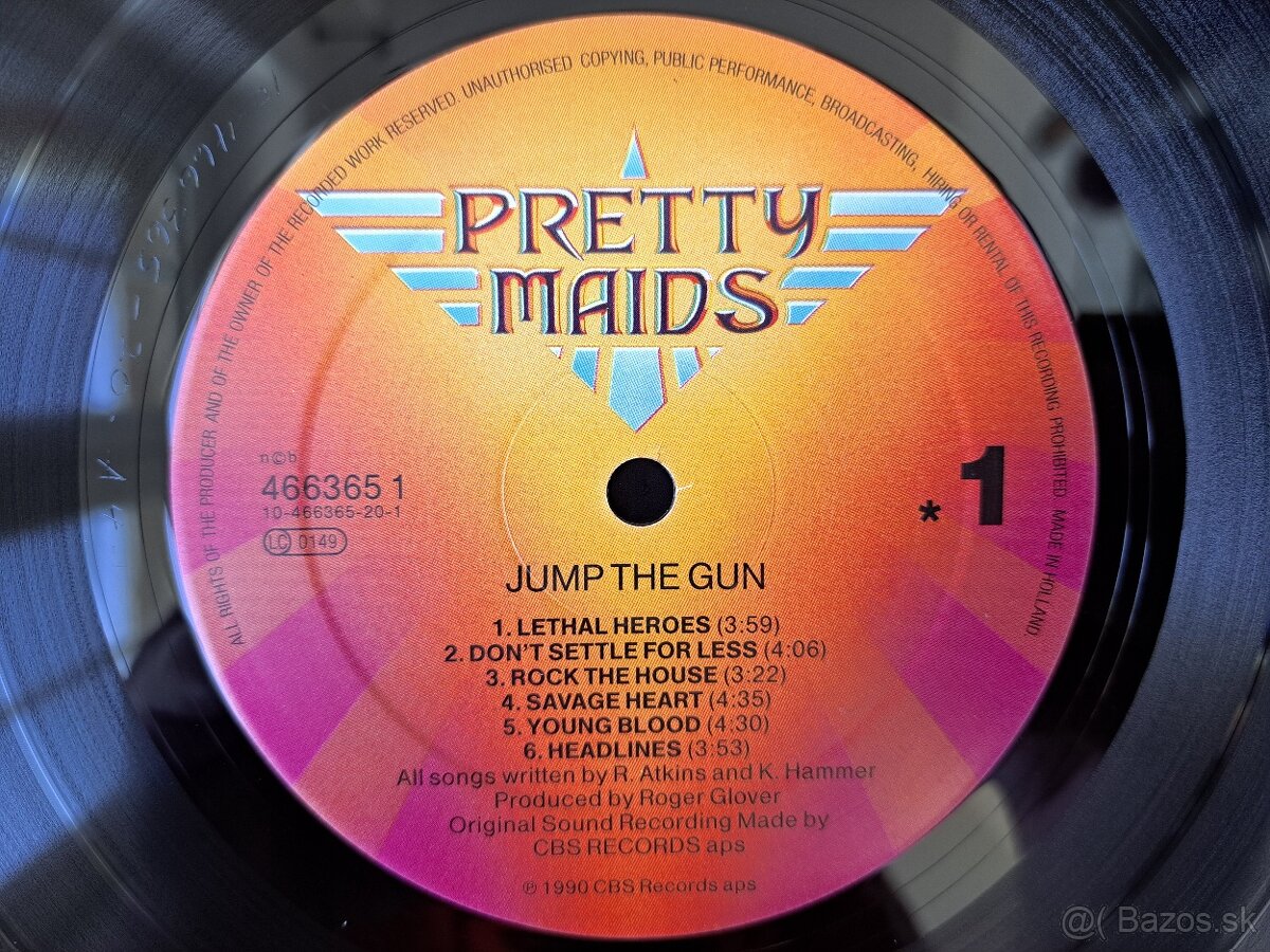 Lp PRETTY MAIDS- Jump the Gun - 7