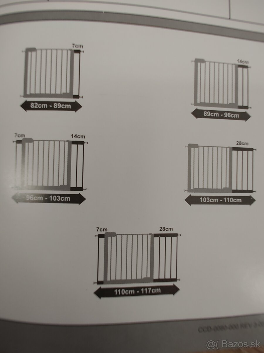 Predám LINDAM Detskú zábranu Easy Fit Plus - 7