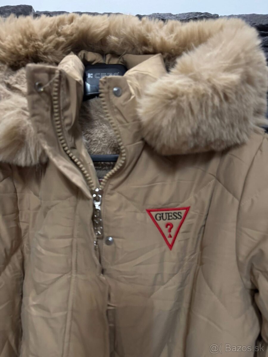 Hnedá bunda Guess - 7