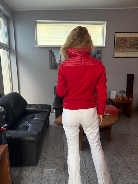 Lyžiarska budna SPYDER červená S - 7