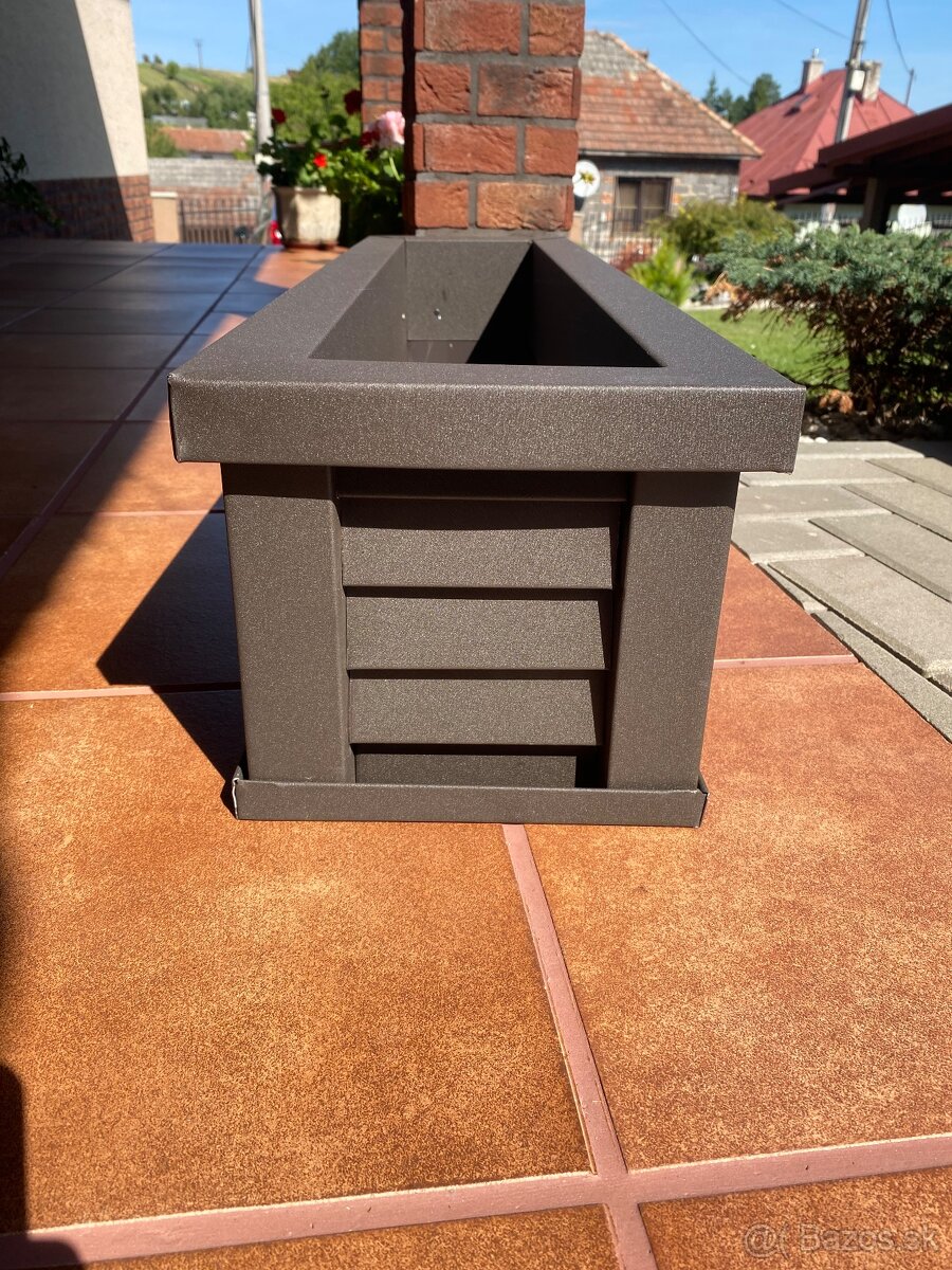 Hliníkové kvetináče - 7