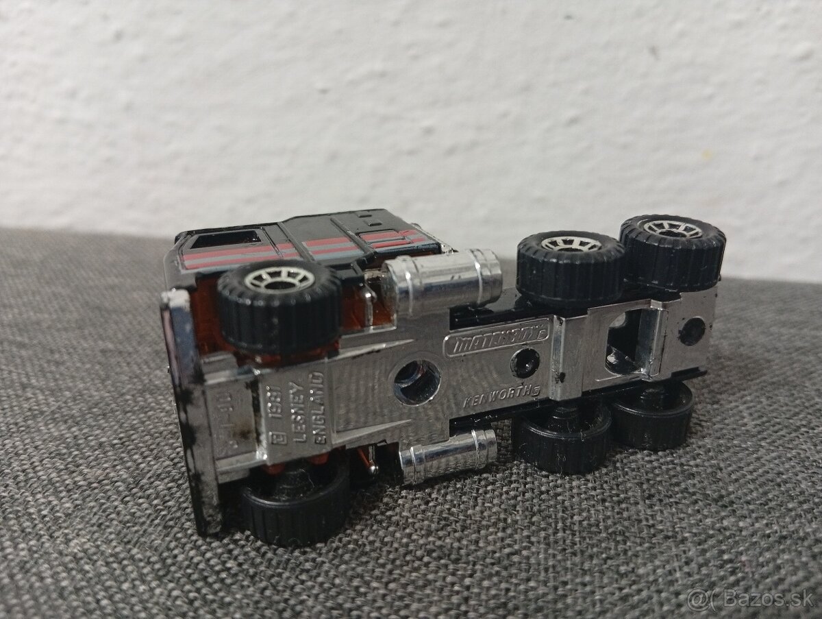 4x Matchbox Ťahač, Kenworth, DAF - 7