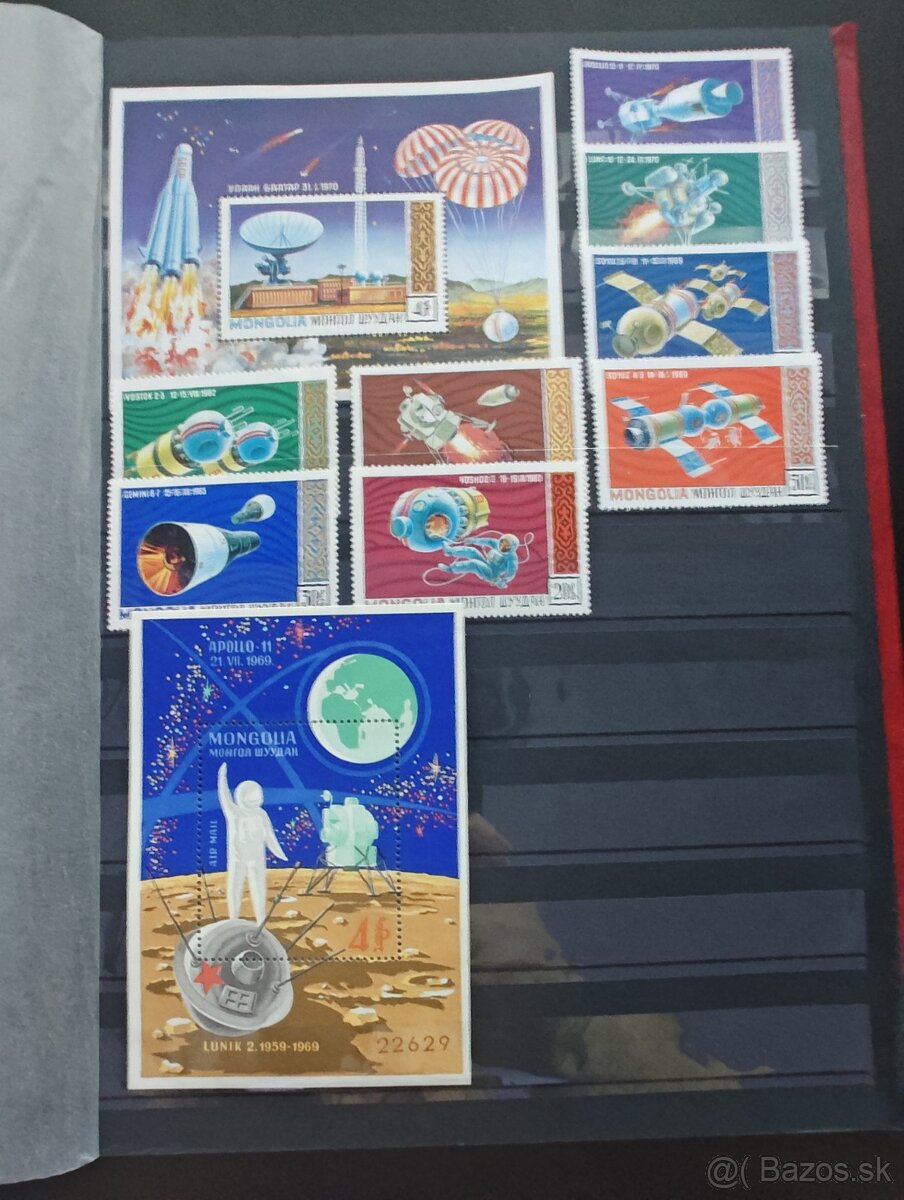 Predám poštové známky - Kozmos - 7