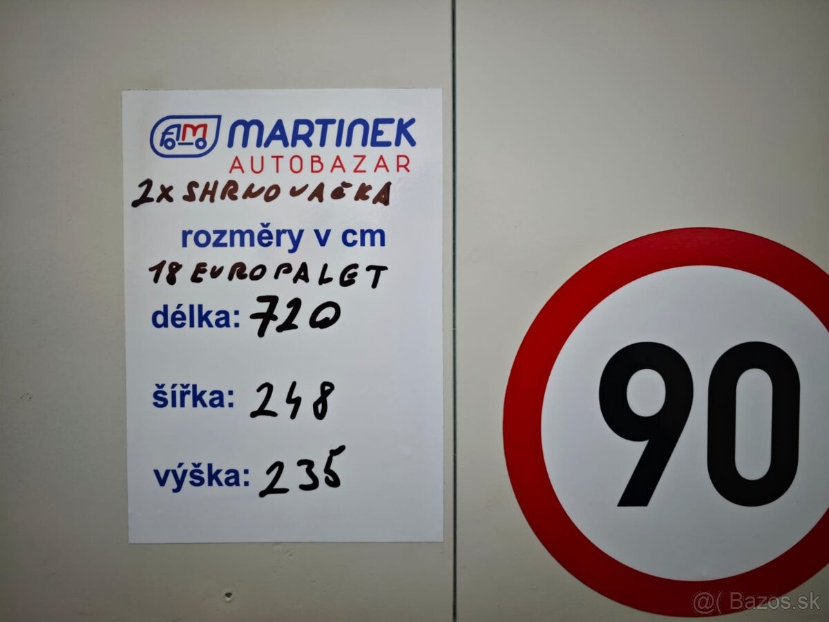 DAF LF 230, 12t, 18 palet, 2 x shrnovačka - 7