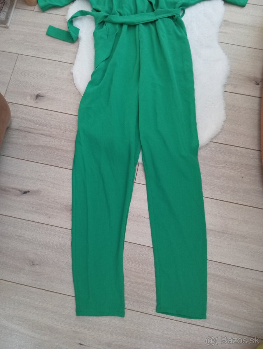 Dámsky zeleny overal M - 7