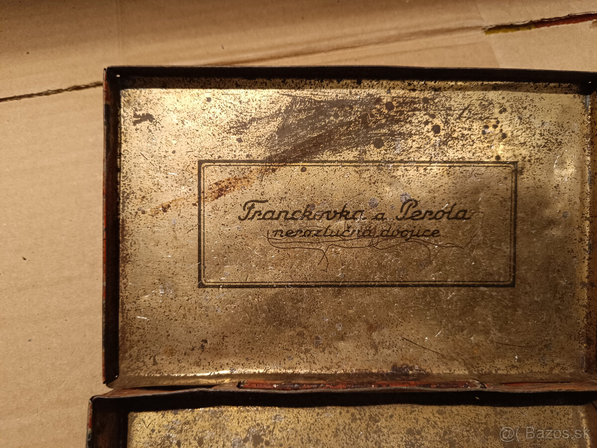 Predám starú plechovú krabičku - 7