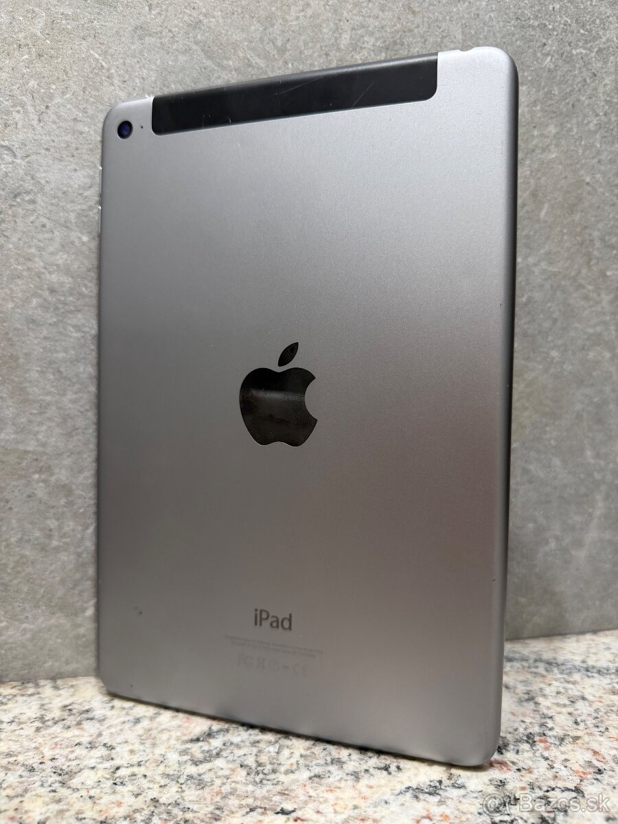 Predám Apple iPad Mini 4.Gen 128gb Wifi+Cellular - 7